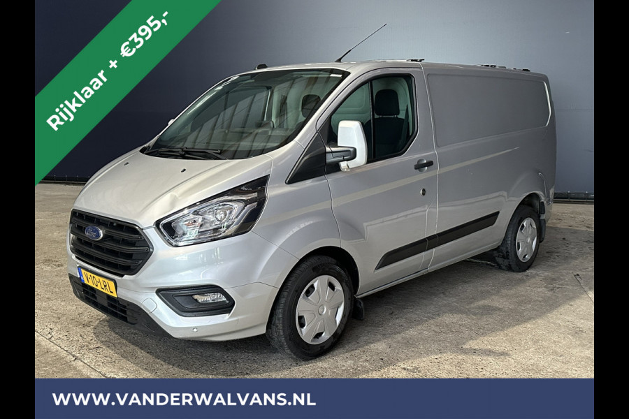 Ford Transit Custom 2.0 TDCI 130pk Automaat L1H1 Euro6 *Rijklaar Direct Rijden* Airco | LED | Apple Carplay | Cruisecontrol | Trekhaak Parkeersensoren, Stoelverwarming, Verwarmde voorruit, Dakdragers