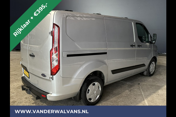 Ford Transit Custom 2.0 TDCI 130pk Automaat L1H1 Euro6 *Rijklaar Direct Rijden* Airco | LED | Apple Carplay | Cruisecontrol | Trekhaak Parkeersensoren, Stoelverwarming, Verwarmde voorruit, Dakdragers