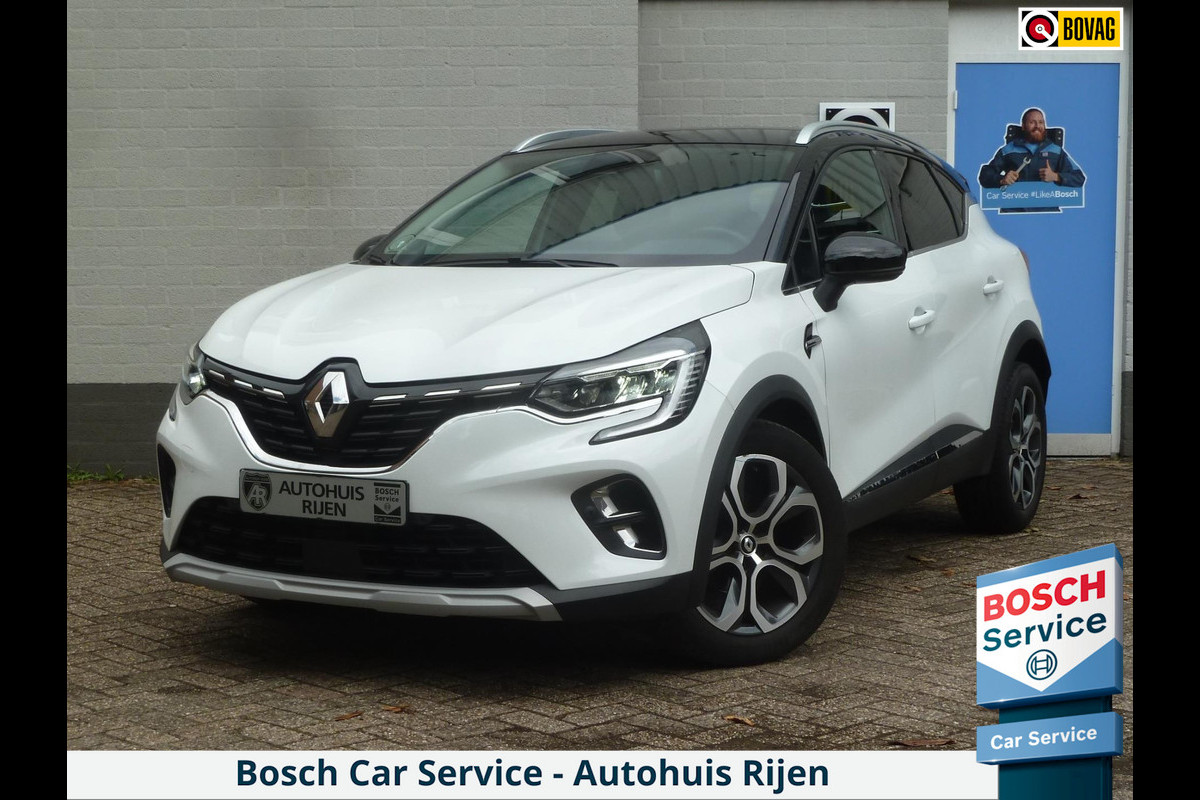 Renault Captur 1.3 TCe 140 Intens Aut.|Groot-Navi|Adapt.Cruise|Stoel/Stuurverwarming|Lane-Assist|Keyless-Entry/Go|Camera