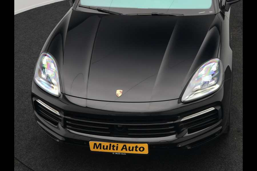 Porsche Cayenne 3.0 E-Hybrid Plug In Hybrid 462pk Dealer O.H PHEV | Panodak | Luchtvering | 4 Wiel Besturing | PDLS+ | Adaptive Cruise | Sportchrono | Softclose |21"L.M |  14 Weg Lederen Sportstoelen & Memory |
