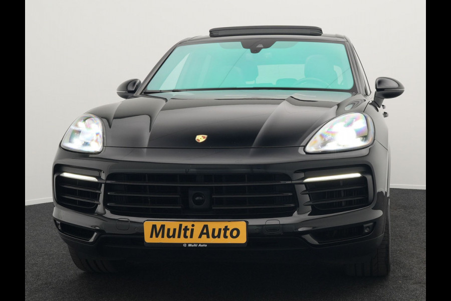 Porsche Cayenne 3.0 E-Hybrid Plug In Hybrid 462pk Dealer O.H PHEV | Panodak | Luchtvering | 4 Wiel Besturing | PDLS+ | Adaptive Cruise | Sportchrono | Softclose |21"L.M |  14 Weg Lederen Sportstoelen & Memory |
