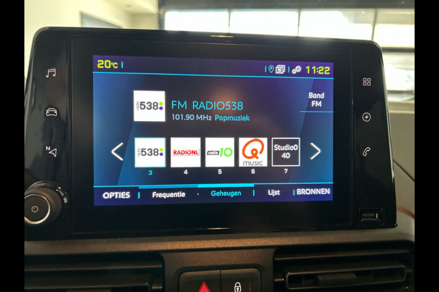 Peugeot e-Rifter EV GT L1 50 kWh | 5231km | 3-fase lader | Navigatie | camera | Soh (batterijcheck) 98,8 %