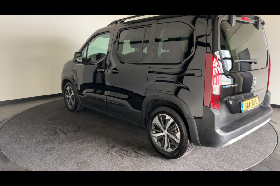 Peugeot e-Rifter EV GT L1 50 kWh | 5231km | 3-fase lader | Navigatie | camera | Soh (batterijcheck) 98,8 %