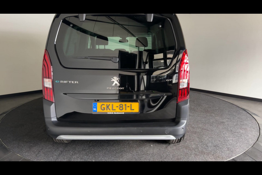 Peugeot e-Rifter EV GT L1 50 kWh | 5231km | 3-fase lader | Navigatie | camera | Soh (batterijcheck) 98,8 %