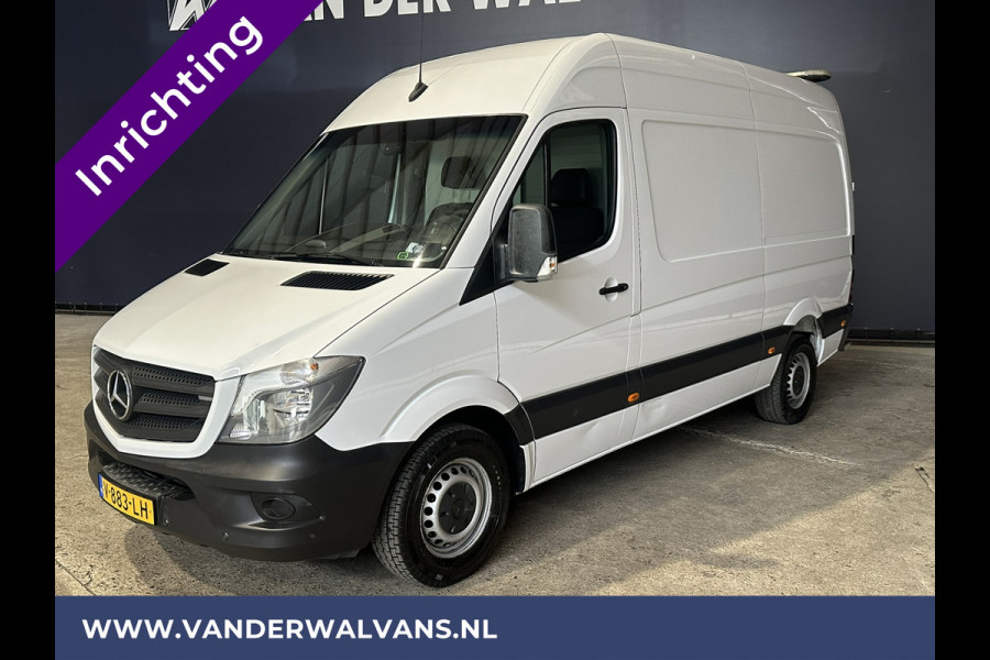 Mercedes-Benz Sprinter 316 CDI 164pk L2H2 Inrichting Euro6 Airco | Cruiscontrol | 2800kg Trekhaak Parkeersensoren