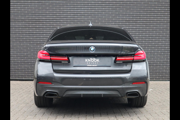 BMW 5 Serie 545e xDrive M sport | Head Up | Comfortleder + Memory |  Schuif-/kanteldak |