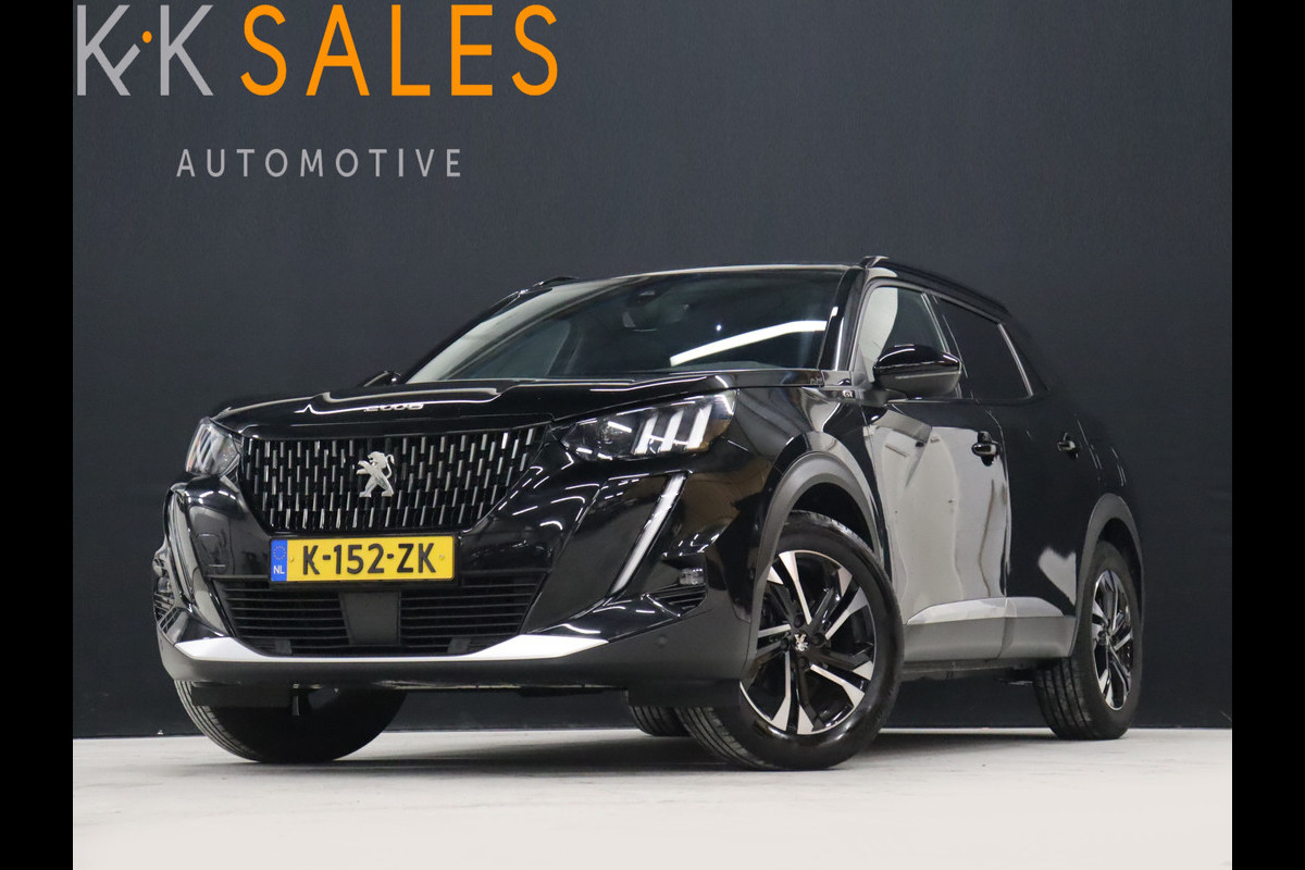 Peugeot 2008 1.2 PureTech GT [APPLE CARPLAY, DIGITAL DASH, SFEERVERLICHTING, TREKHAAK AFNEEMBAAR, CAMERA, CLIMATE CONTROL, HALF LEDER, DODEHOEK DETECTOR, NAVIGATIE, NIEUWSTAAT]