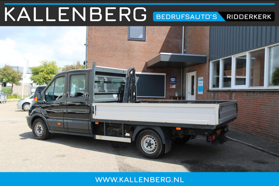 Ford Transit 350 2.0 TDCI L4H1 DC / Laadkraan / Pick up / 7 persoons / dubbel cabine