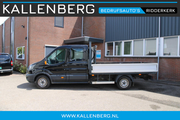 Ford Transit 350 2.0 TDCI L4H1 DC / Laadkraan / Pick up / 7 persoons / dubbel cabine