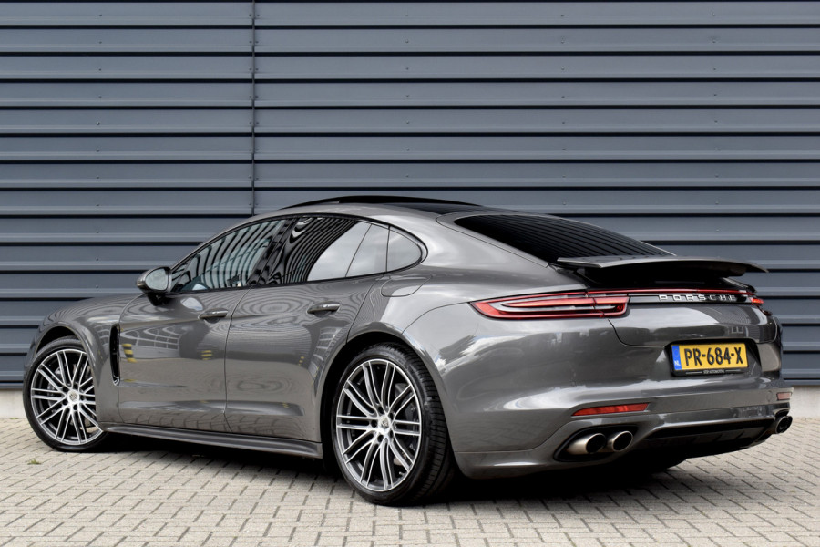 Porsche Panamera 2.9 4 E-Hybrid 462pk SportDesign | Panoramadak | 21'' Velgen | Bose | Sfeerverlichting | Luchtvering | Sportuitlaat |