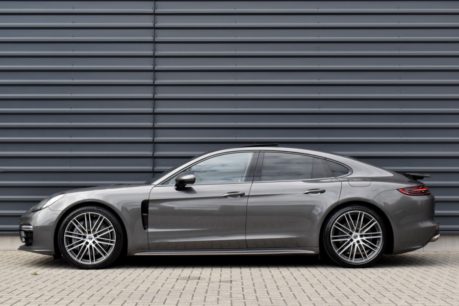 Porsche Panamera 2.9 4 E-Hybrid 462pk SportDesign | Panoramadak | 21'' Velgen | Bose | Sfeerverlichting | Luchtvering | Sportuitlaat |