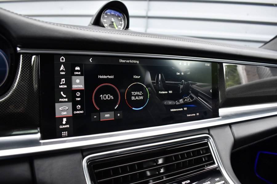 Porsche Panamera 2.9 4 E-Hybrid 462pk SportDesign | Panoramadak | 21'' Velgen | Bose | Sfeerverlichting | Luchtvering | Sportuitlaat |