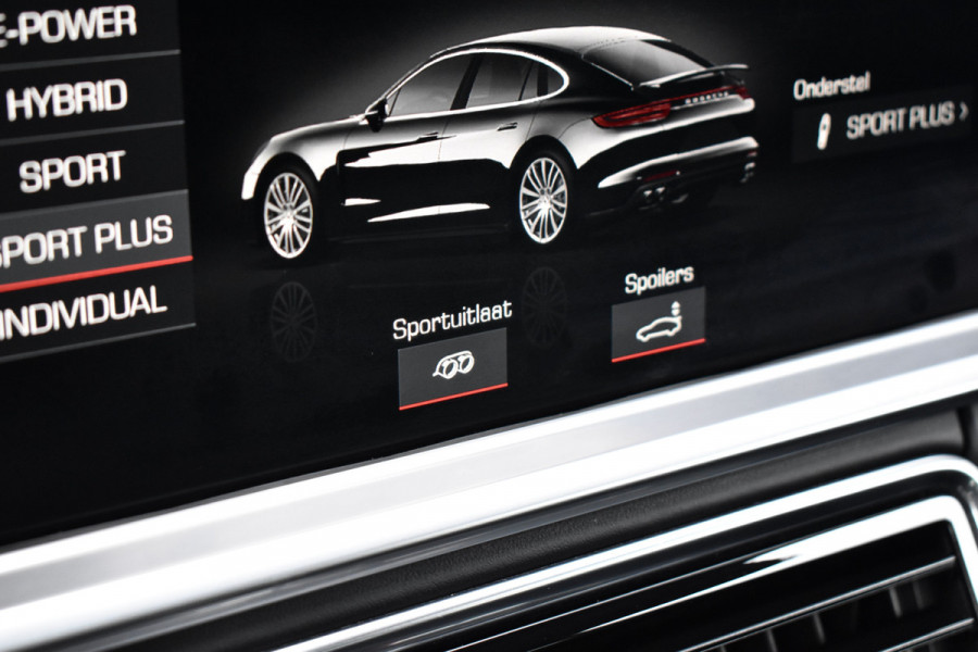 Porsche Panamera 2.9 4 E-Hybrid 462pk SportDesign | Panoramadak | 21'' Velgen | Bose | Sfeerverlichting | Luchtvering | Sportuitlaat |