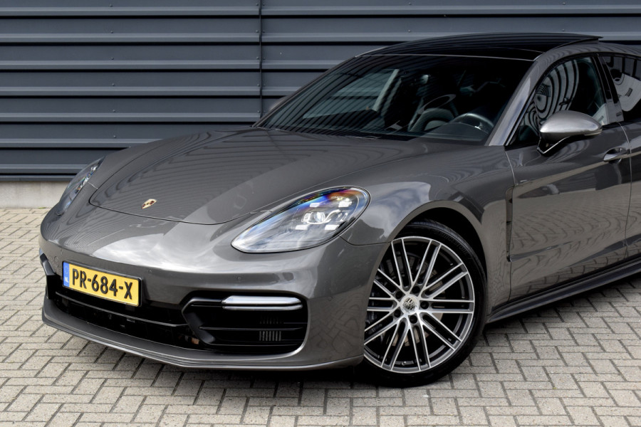 Porsche Panamera 2.9 4 E-Hybrid 462pk SportDesign | Panoramadak | 21'' Velgen | Bose | Sfeerverlichting | Luchtvering | Sportuitlaat |