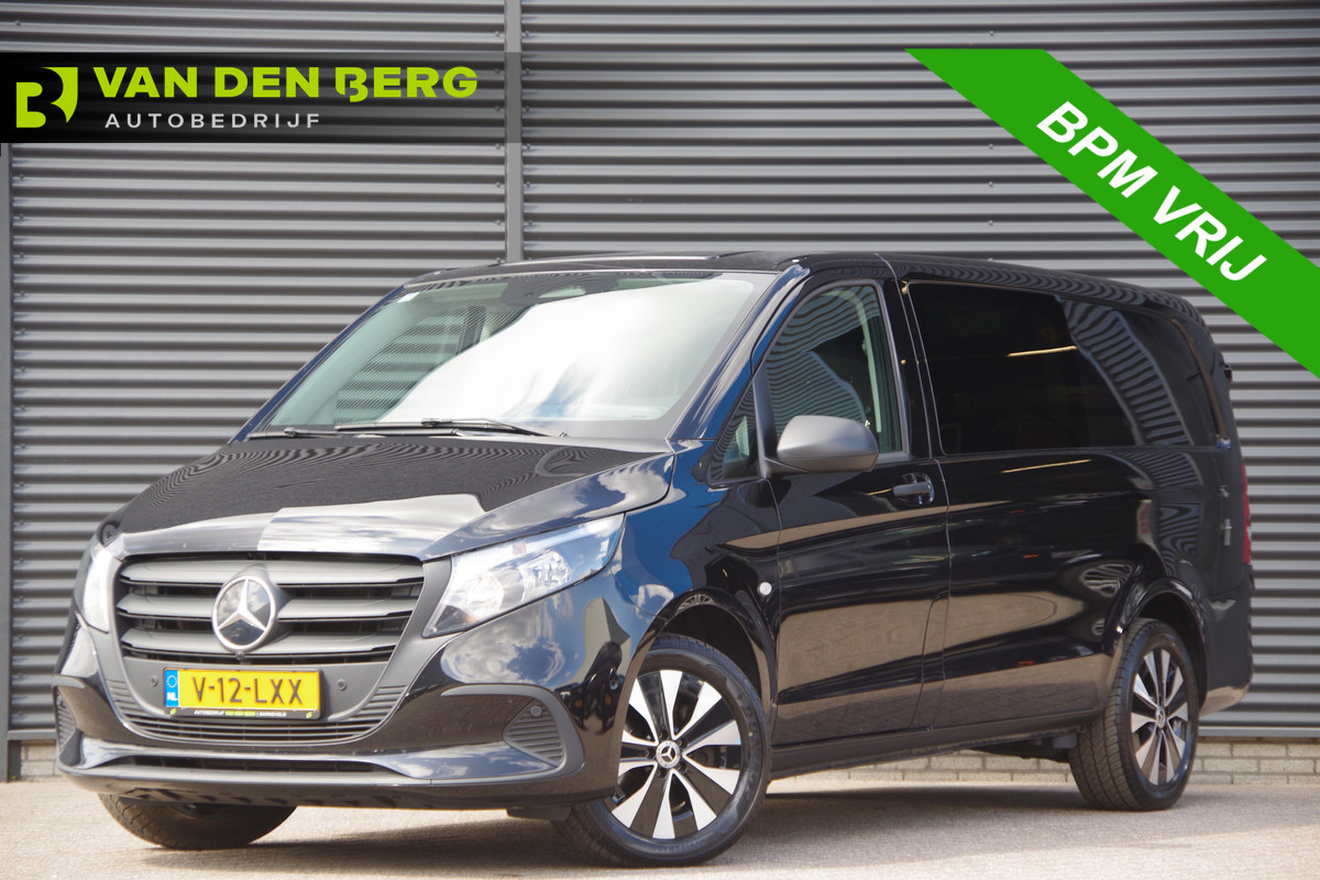 Mercedes-Benz Vito 114 CDI L2 Pro AUT. DC-5P, FACELIFT! LEDER, CAMERA, CRUISE, CLIMA, COMFORT STOELEN, LEDER STUURWIEL, DUBBELE CABINE Mercedes-Benz Vito 114 CDI L2 Pro AUT. DC-5P, FACELIFT! LEDER, CAMERA, CRUISE, CLIMA, COMFORT STOELEN, LEDER STUURWIEL, DUBBELE CABINE