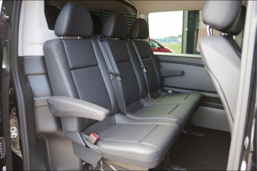 Mercedes-Benz Vito 114 CDI L2 Pro AUT. DC-5P, FACELIFT! LEDER, CAMERA, CRUISE, CLIMA, COMFORT STOELEN, LEDER STUURWIEL, DUBBELE CABINE