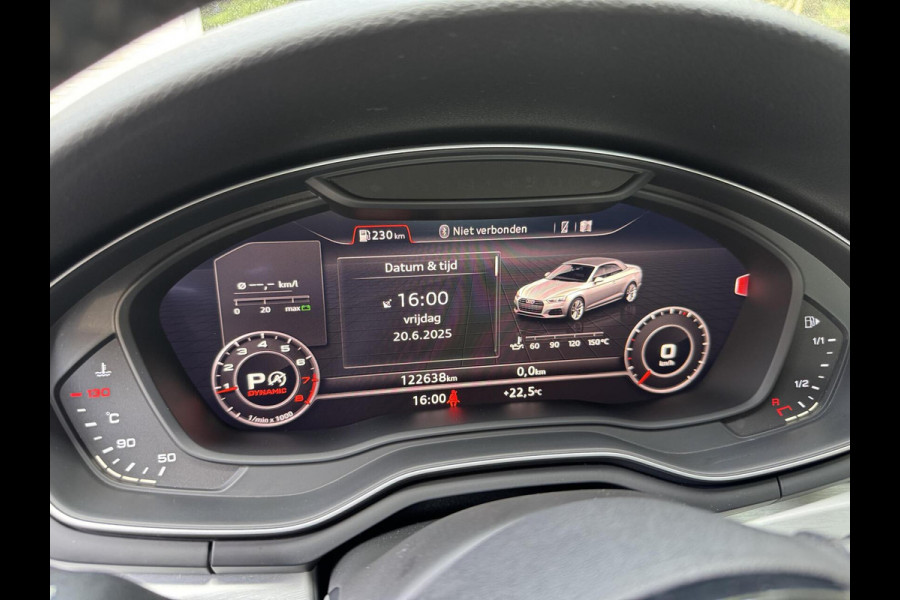 Audi A5 Cabriolet 2.0 TFSI quattro Pro Line S 252pk | Leer | LED verlichting | Stoelverwarming | Climate control | Cruise control | DAB