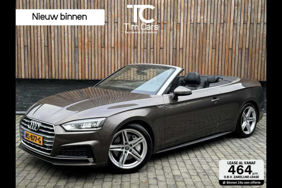 Audi A5 Cabriolet 2.0 TFSI quattro Pro Line S 252pk | Leer | LED verlichting | Stoelverwarming | Climate control | Cruise control | DAB