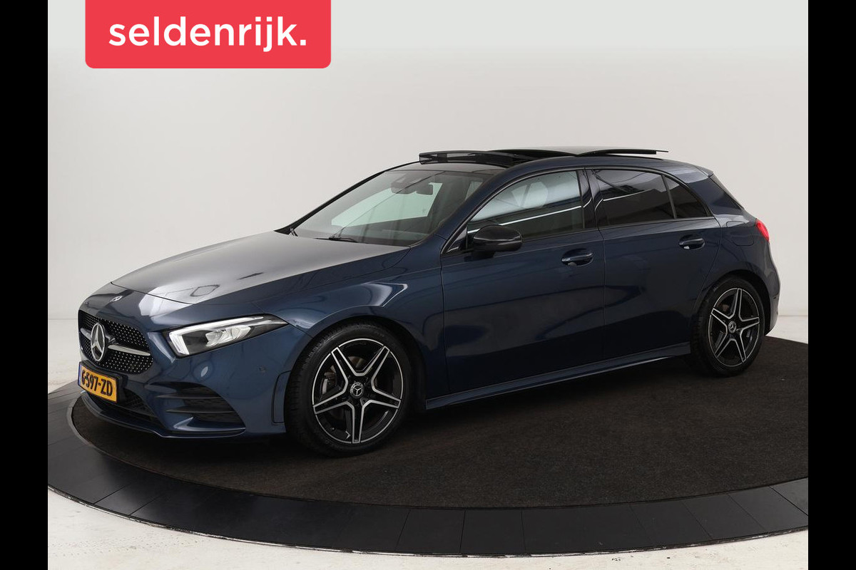 Mercedes-Benz A-Klasse 180 Business Solution AMG | Panoramadak | Stoelverwarming | Carplay | Leder/Alcantara | Camera | Widescreen | Full LED