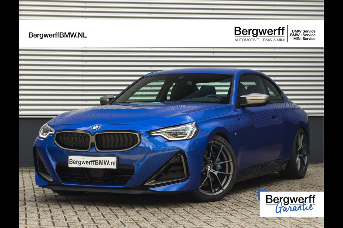 BMW 2 Serie Coupé M240i xDrive - M-Sportzetels - Bilstein EVO SE - Head-Up - Harman Kardon BMW 2 Serie Coupé M240i xDrive - M-Sportzetels - Bilstein EVO SE - Head-Up - Harman Kardon
