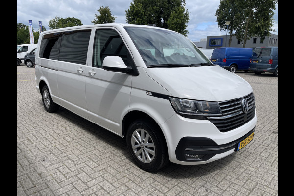 Volkswagen Transporter 2.0 TDI DSG automaat L2H1 30 DC 5 persoons / vaste prijs rijklaar € 27.950 ex btw / lease vanaf € 456 / airco / cruise / navi / achterdeuren / euro 6 / bpm vrij !