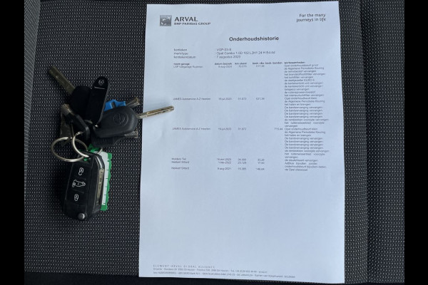 Opel Combo 1.5 D E6 102pk L2 Edition BPM Vrij! Lease €210 p/m, Bedrijfsinrichting, 2x Schuifdeur, Airco, PDC, Cruise controle, onderhoudshistorie aanwezig