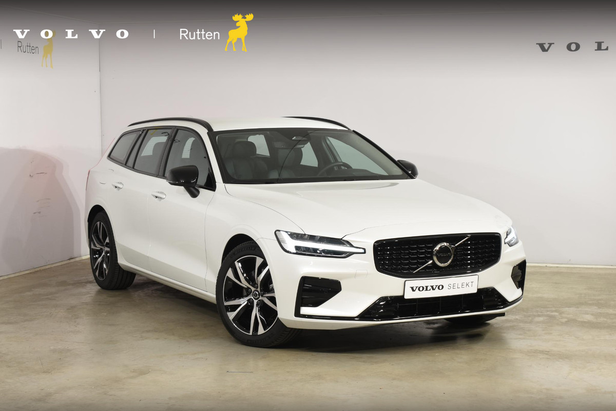Volvo V60 B4 211PK Automaat Plus Dark / Driver assist / Moritz lederen bekleding / Elektrische stoelen / DAB+ / Google Navigatie Volvo V60 B4 211PK Automaat Plus Dark / Driver assist / Moritz lederen bekleding / Elektrische stoelen / DAB+ / Google Navigatie