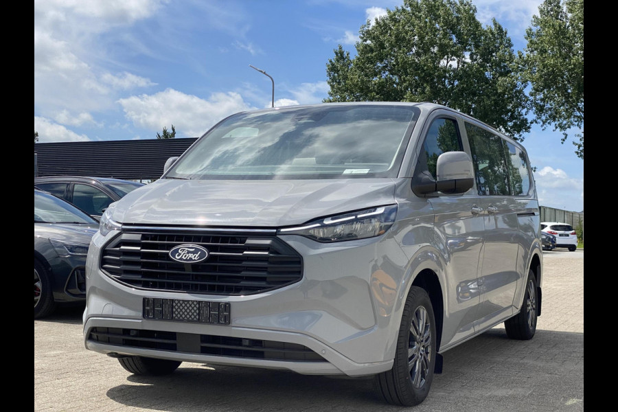 Ford Transit Custom 340 2.5 PHEV L2H1 Limited 233pk Zuid |  Kombi | Incl. BTW/BPM | Dubbele zijschuifdeur | Privacy Glass | Inklapbare trekhaak | 17 inch lichtmetalen velgen | Driver Assistance Pack Premium | Verwarmbaar stuurwiel