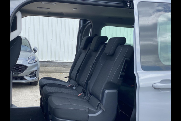 Ford Transit Custom 340 2.5 PHEV L2H1 Limited 233pk Zuid |  Kombi | Incl. BTW/BPM | Dubbele zijschuifdeur | Privacy Glass | Inklapbare trekhaak | 17 inch lichtmetalen velgen | Driver Assistance Pack Premium | Verwarmbaar stuurwiel