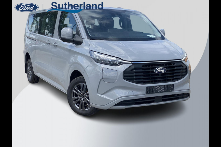 Ford Transit Custom 340 2.5 PHEV L2H1 Limited 233pk Zuid |  Kombi | Incl. BTW/BPM | Dubbele zijschuifdeur | Privacy Glass | Inklapbare trekhaak | 17 inch lichtmetalen velgen | Driver Assistance Pack Premium | Verwarmbaar stuurwiel