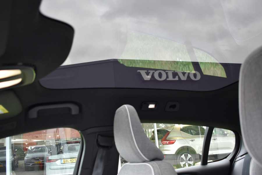 Volvo C40 Recharge Twin Ultimate 82 kWh 408 PK Woolblend | ACC | Pano Dak | Trekhaak | Stoel Stuur verwarming |360 Camera | 19 inch
