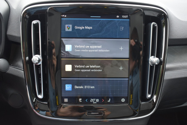 Volvo C40 Recharge Twin Ultimate 82 kWh 408 PK Woolblend | ACC | Pano Dak | Trekhaak | Stoel Stuur verwarming |360 Camera | 19 inch