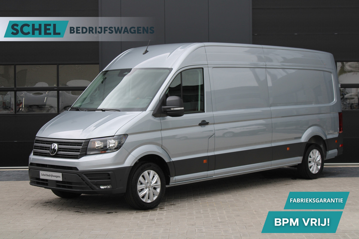 Volkswagen Crafter 35 2.0 TDI L4H3 Highline 177pk - Navi - Geveerde Stoelen - Adaptive Cruise - Blind Spot - Camera - Trekhaak - LM velgen - Rijkla Volkswagen Crafter 35 2.0 TDI L4H3 Highline 177pk - Navi - Geveerde Stoelen - Adaptive Cruise - Blind Spot - Camera - Trekhaak - LM velgen - Rijkla