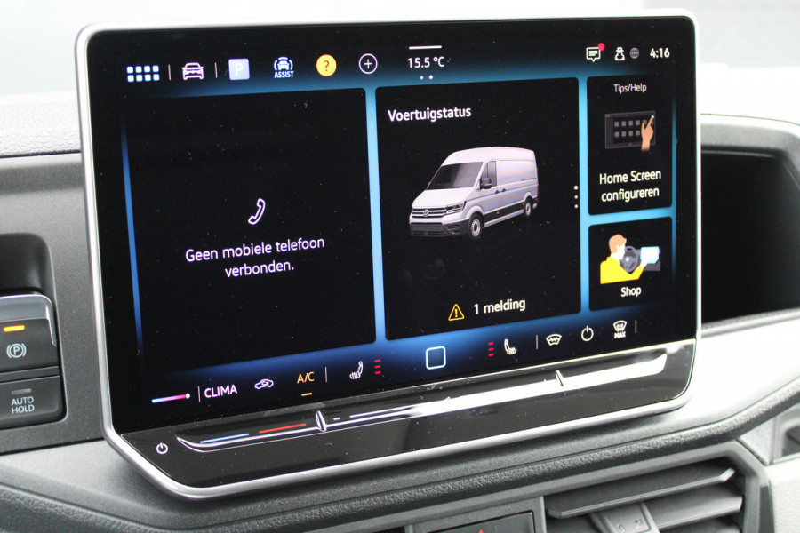 Volkswagen Crafter 35 2.0 TDI L4H3 Highline 177pk - Navi - Geveerde Stoelen - Adaptive Cruise - Blind Spot - Camera - Trekhaak - LM velgen - Rijkla