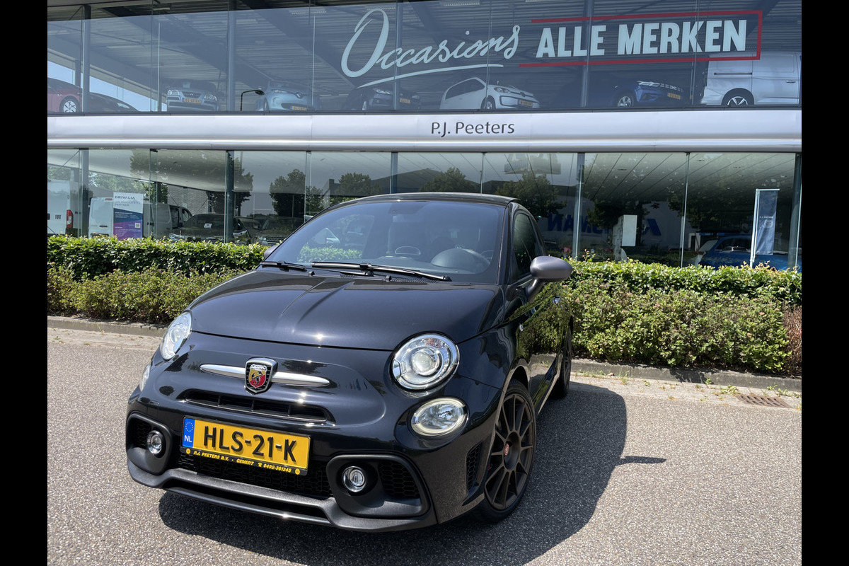 Abarth 500 1.4 T-Jet 595 70th Anniversary Airco - Parkeersensoren achter - Sportstoelen - Schuif/ kanteldak - Multifunctioneel stuurwiel -  licht metalen velgen - Mistlampen