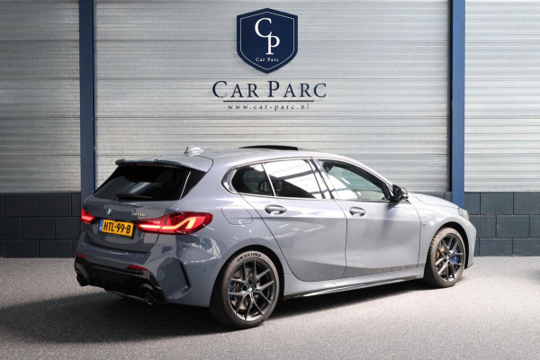 BMW 1-serie M135i xDrive M-PERFORMANCE/LED/VIRTUAL/SFEER/PANO/LEER+S.VERWARMING/LMV/CAM/CRUISE/ECC/12 MND GARANTIE!