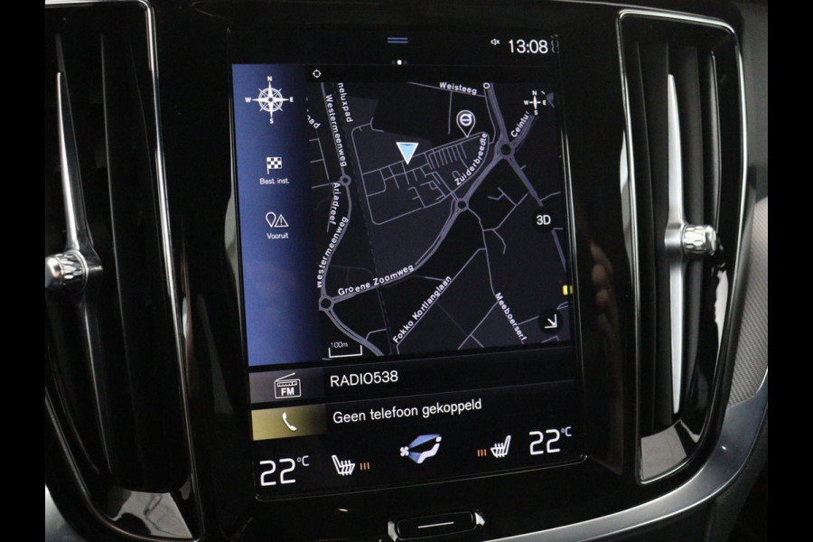 Volvo V60 2.0 T4 R-Design | Panoramadak | Stoelverwarming | Head-Up | Camera | Carplay | Half leder | Adaptive cruise | Navigatie | Memory | Full LED