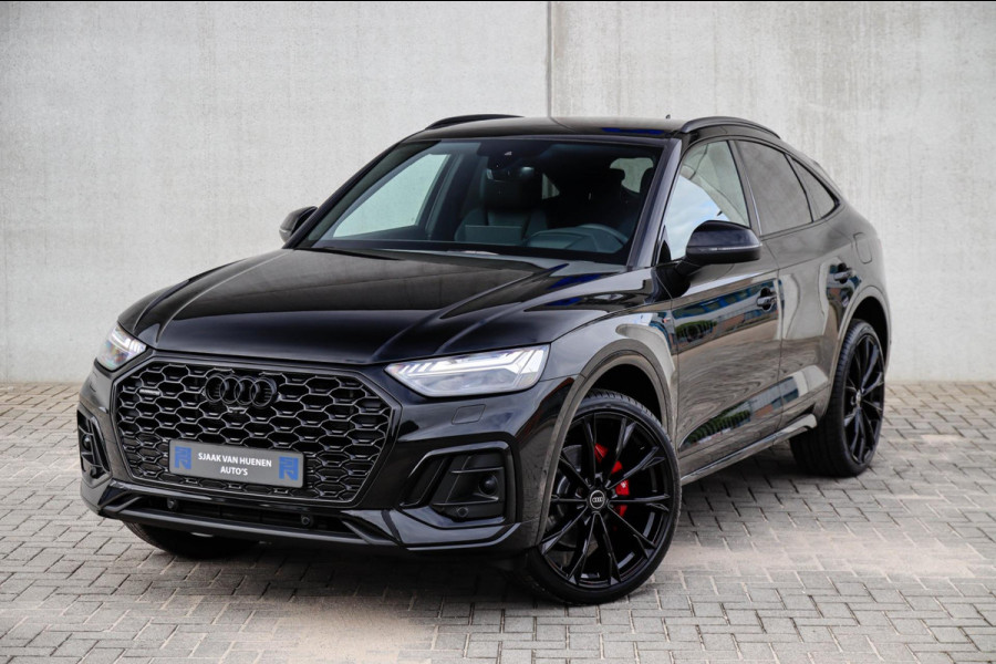 Audi Q5 Sportback 55 TFSI e Quattro Competition S Edition S-Line 367pk Automaat! 1e|Virtual Cockpit|Supersport Kuipstoelen+Massage