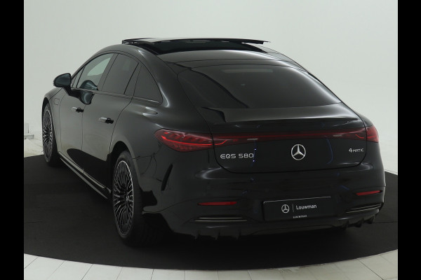 Mercedes-Benz EQS 580 4MATIC Exclusive Line 118 kWh | Achterasbesturing tot 10° | Garagedeuropener | Premium Plus pakket | Akoestiekcomfortpakket | MBUX augmented reality voor navigatie | Nightpakket | Rijassistentiepakket plus |