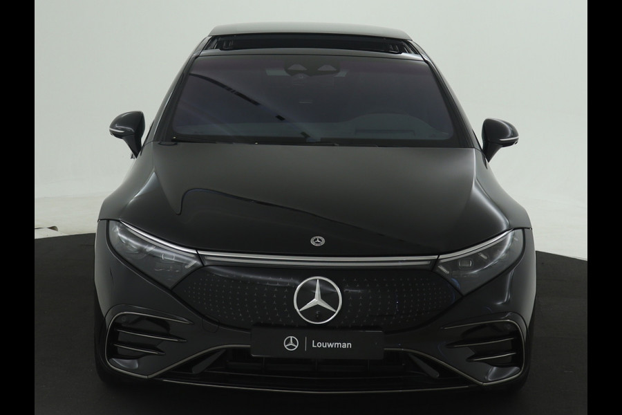 Mercedes-Benz EQS 580 4MATIC Exclusive Line 118 kWh | Achterasbesturing tot 10° | Garagedeuropener | Premium Plus pakket | Akoestiekcomfortpakket | MBUX augmented reality voor navigatie | Nightpakket | Rijassistentiepakket plus |