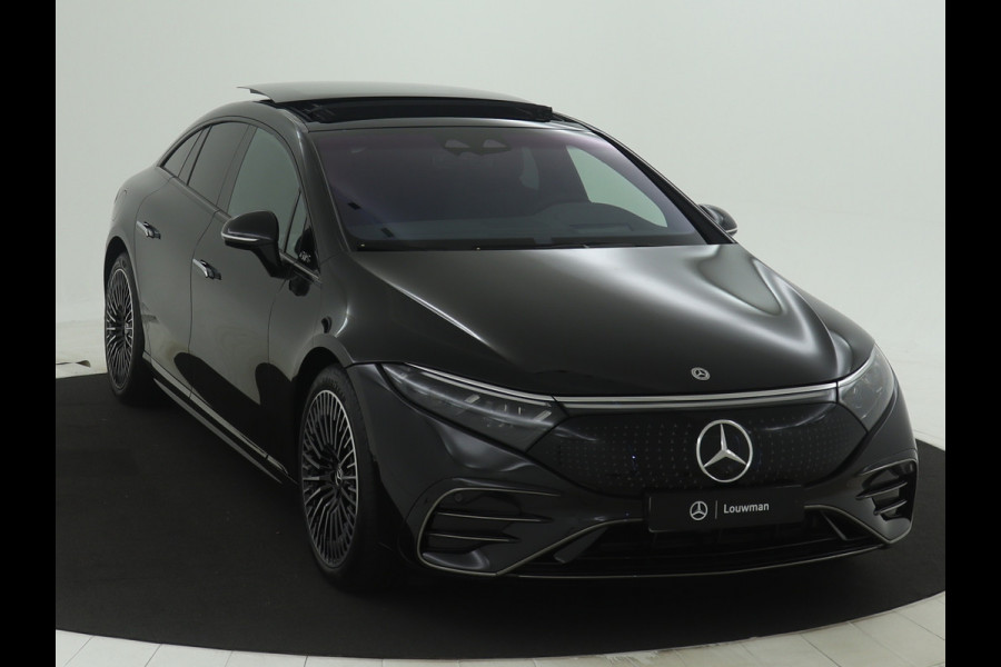Mercedes-Benz EQS 580 4MATIC Exclusive Line 118 kWh | Achterasbesturing tot 10° | Garagedeuropener | Premium Plus pakket | Akoestiekcomfortpakket | MBUX augmented reality voor navigatie | Nightpakket | Rijassistentiepakket plus |