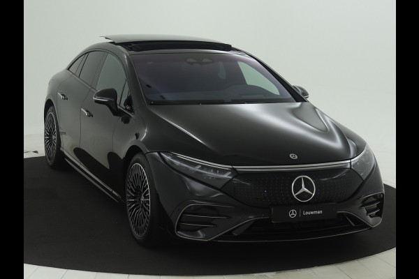 Mercedes-Benz EQS 580 4MATIC Exclusive Line 118 kWh | Achterasbesturing tot 10° | Garagedeuropener | Premium Plus pakket | Akoestiekcomfortpakket | MBUX augmented reality voor navigatie | Nightpakket | Rijassistentiepakket plus |