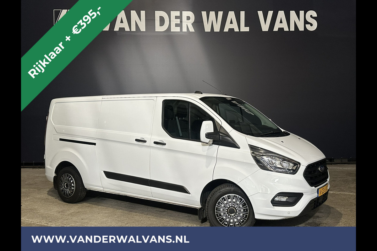 Ford Transit Custom 2.0 TDCI L2H1 Euro6 *Rijklaar Direct Rijden* Airco | Navigatie | Apple Carplay | Cruisecontrol | Stoelverwarming LED, parkeersensoren, android auto, verwarmde voorruit, bijrijdersbank