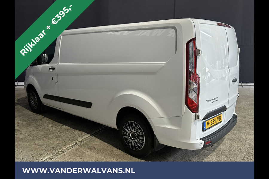 Ford Transit Custom 2.0 TDCI L2H1 Euro6 *Rijklaar Direct Rijden* Airco | Navigatie | Apple Carplay | Cruisecontrol | Stoelverwarming LED, parkeersensoren, android auto, verwarmde voorruit, bijrijdersbank