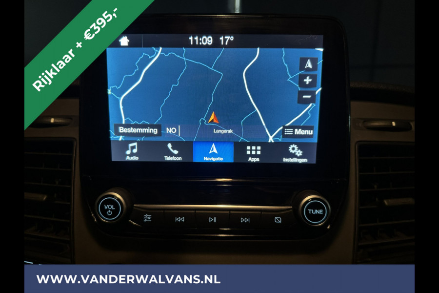 Ford Transit Custom 2.0 TDCI L2H1 Euro6 *Rijklaar Direct Rijden* Airco | Navigatie | Apple Carplay | Cruisecontrol | Stoelverwarming LED, parkeersensoren, android auto, verwarmde voorruit, bijrijdersbank