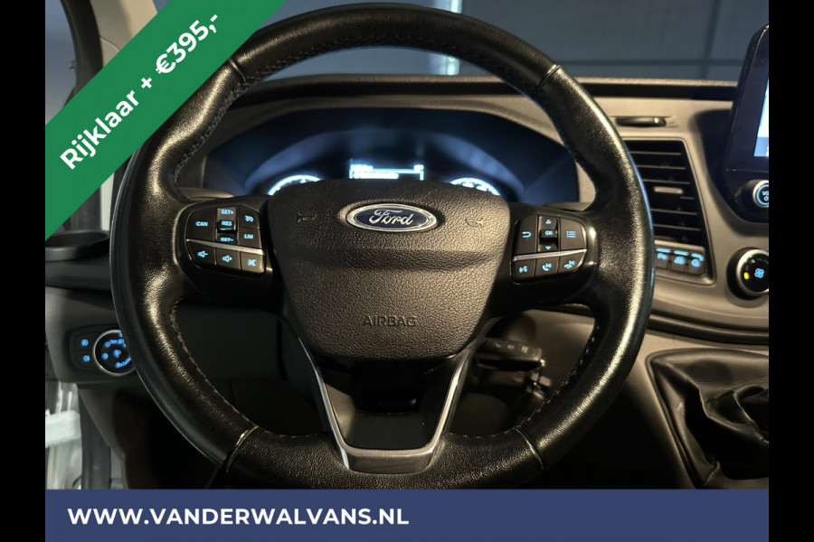 Ford Transit Custom 2.0 TDCI L2H1 Euro6 *Rijklaar Direct Rijden* Airco | Navigatie | Apple Carplay | Cruisecontrol | Stoelverwarming LED, parkeersensoren, android auto, verwarmde voorruit, bijrijdersbank