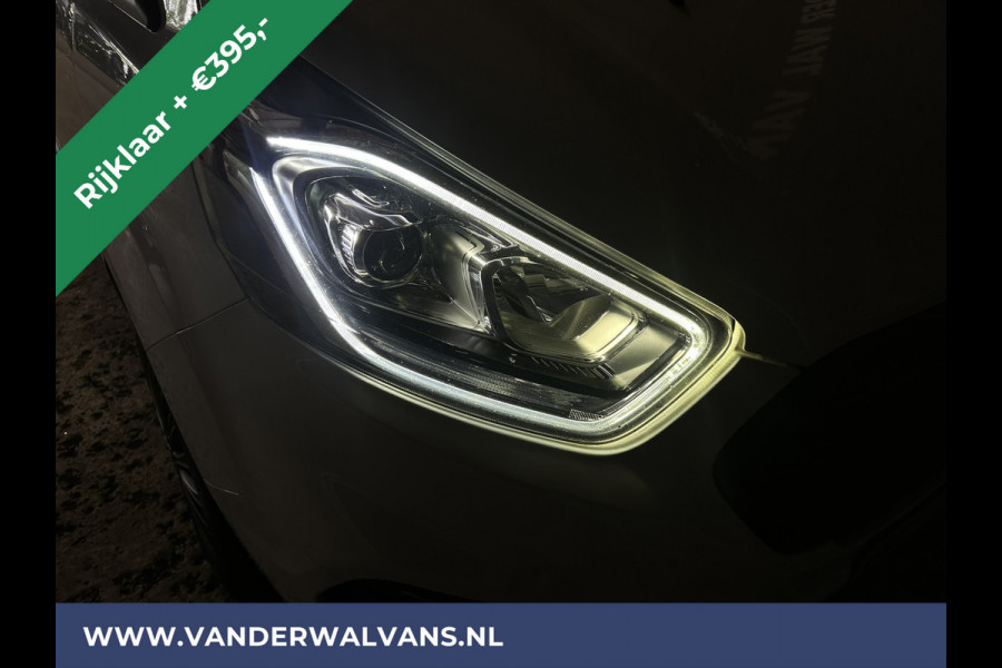 Ford Transit Custom 2.0 TDCI L2H1 Euro6 *Rijklaar Direct Rijden* Airco | Navigatie | Apple Carplay | Cruisecontrol | Stoelverwarming LED, parkeersensoren, android auto, verwarmde voorruit, bijrijdersbank