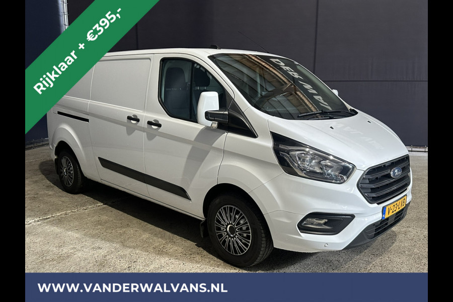 Ford Transit Custom 2.0 TDCI L2H1 Euro6 *Rijklaar Direct Rijden* Airco | Navigatie | Apple Carplay | Cruisecontrol | Stoelverwarming LED, parkeersensoren, android auto, verwarmde voorruit, bijrijdersbank