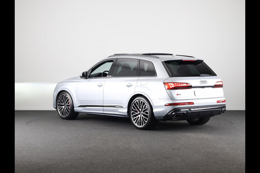 Audi Q7 55 TFSI e quattro Pro Line S 394pk Panoramadak, comfortsleutel, trekhaak, optiekpakket zwart plus, Bang&Olufsen soundsysteem, assistentiepakket tour, assistentiepakket parking plus