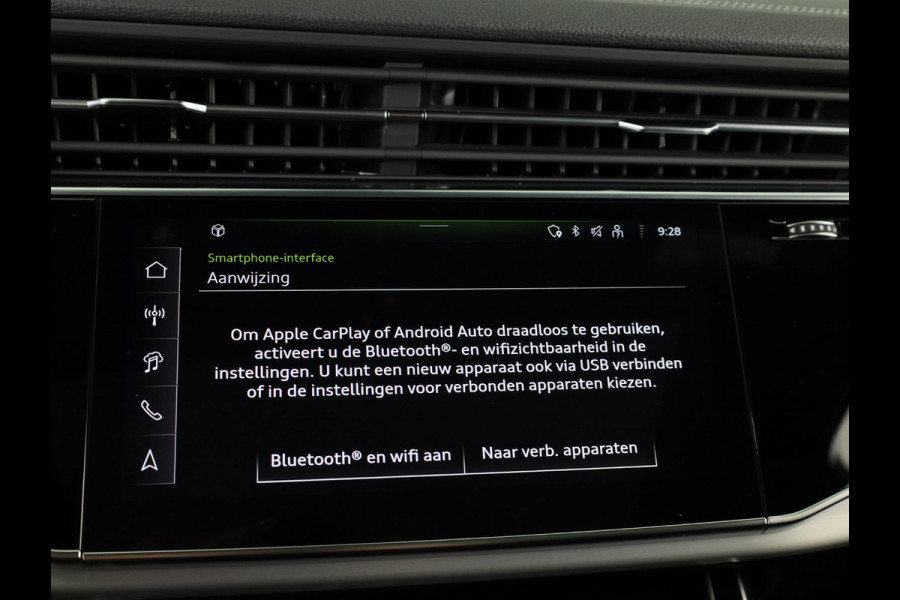 Audi Q7 55 TFSI e quattro Pro Line S 394pk Panoramadak, comfortsleutel, trekhaak, optiekpakket zwart plus, Bang&Olufsen soundsysteem, assistentiepakket tour, assistentiepakket parking plus